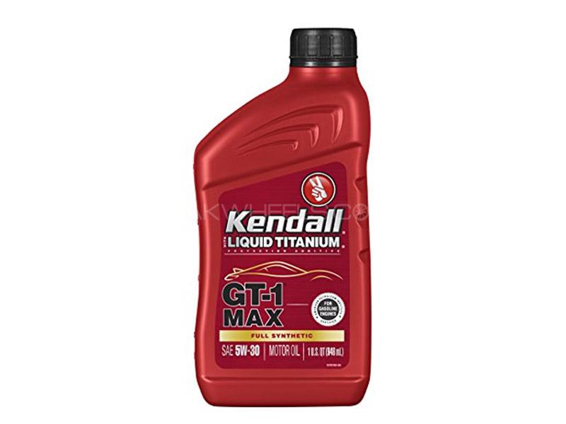Kendall Gt-1 5w30 Max Motor Oil Premium Full-Synthetic Passenger Car Engine Oil 946ml Image-1