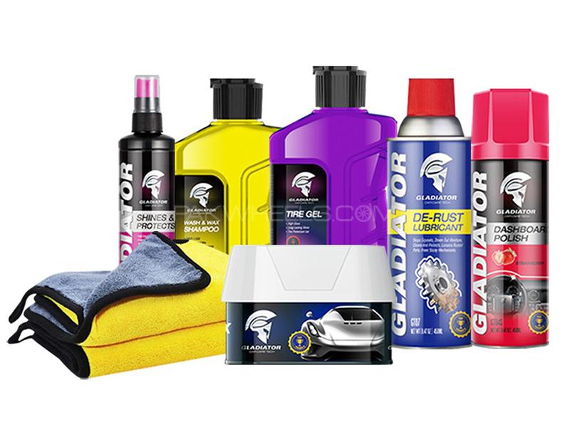 Gladiator Car Cure Kit - Pack Of 8  Image-1