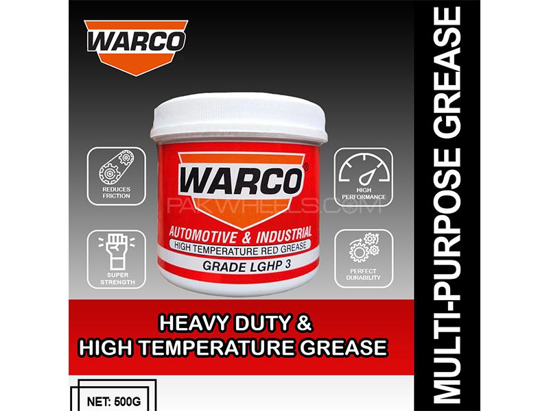 Warco Grease NLGI 3 Red - 500g Image-1