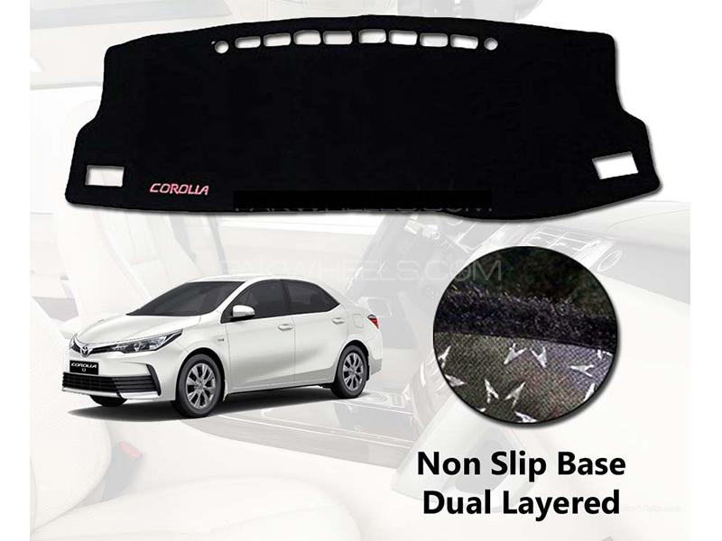 Toyota Corolla 2014 - 2022 Non Slip Dashboard Cover | 2 Layered | AntiScratch | Washable Image-1