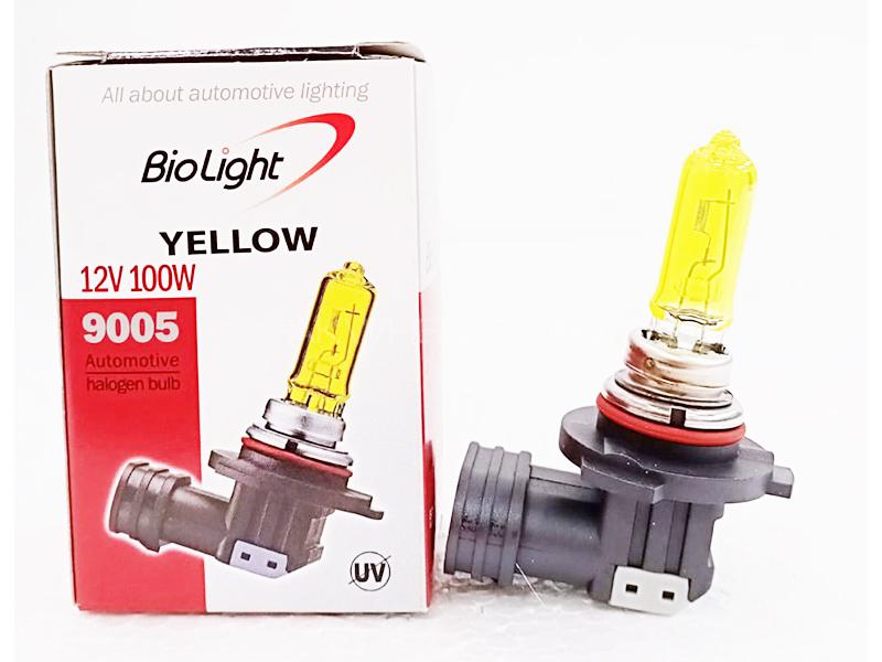 BioLight 12v/100w Fog Buster Yellow Bulbs 9005 1pc BioLight 12v/100w Fog Buster Yellow Bulbs 9005 1pc Image-2