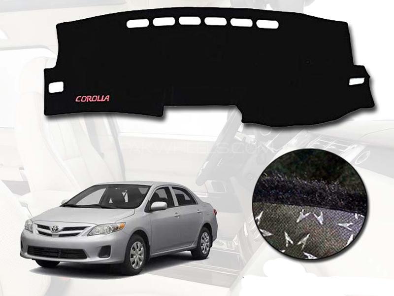 Toyota Corolla 2009-2014 Non Slip Dashboard Cover | 2 Layered | AntiScratch | Washable Image-1