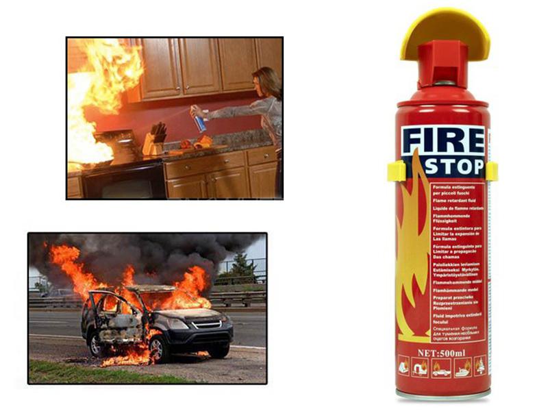 Emergency Portable Fire Stop Fire Extinguisher For Car & Home  Image-1
