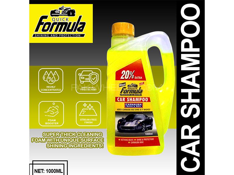Formula Hisco Car Wash Shampoo - 1000ml Image-1