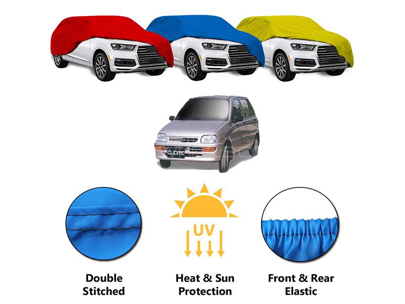 Daihatsu Cuore 2000-2012 Car Top Cover | Double Stitched | Heat Proof | Dust Proof | Parachute  for sale in کراچی Image-1