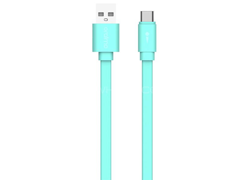 Oraimo Candy Type C Fast Charging Cable - Aqua Blue - OCS-C22P Image-1