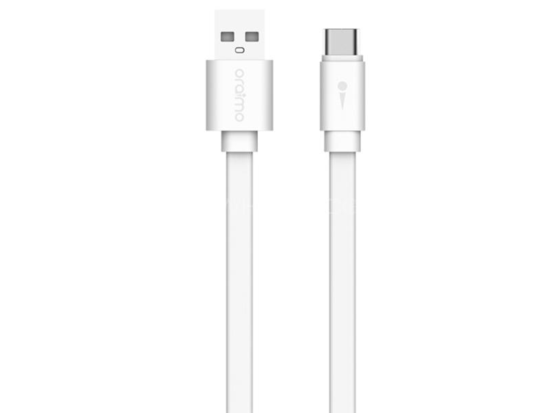 Oraimo Candy Type C Fast Charging Cable - White - OCS-C22P Image-1