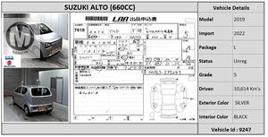 Used Suzuki Alto L 2019