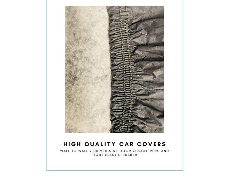 Honda Civic X 2016-2021 Double Coat PVC Cotton Top Cover (P1351) Honda Civic X 2016-2021 Double Coat PVC Cotton Top Cover (P1351) Image-5