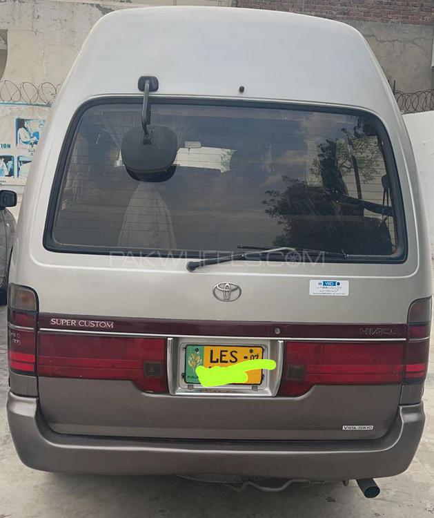 Toyota Hiace 1998 for Sale in Chakwal Toyota Hiace 1998 for Sale in Chakwal Image-2