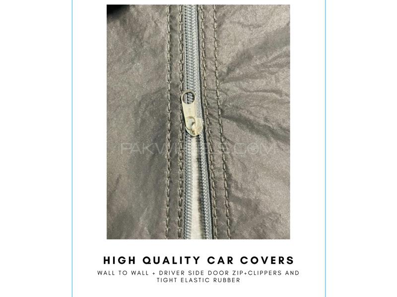 Toyota Prado 2014-2018 Double Coat PVC Cotton Top Cover (P1359) Toyota Prado 2014-2018 Double Coat PVC Cotton Top Cover (P1359) Image-4