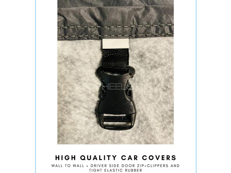Toyota Prado 2018-2022 Double Coat PVC Cotton Top Cover (P1359) Toyota Prado 2018-2022 Double Coat PVC Cotton Top Cover (P1359) Image-2