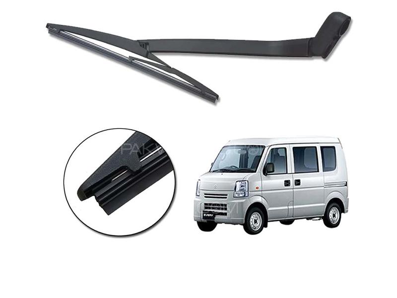 Suzuki Every 2005-2022 Rear Wiper Blade With Arm | Graphite Coated Rubber  Image-1