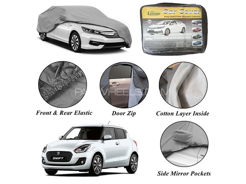 Suzuki Swift 2022-2023 Non Woven Inner Cotton Layer Car Top Cover Image-1