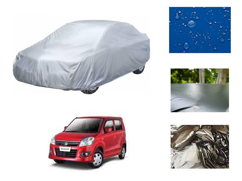 Suzuki Wagon R Parachute Rubber Coated Water Proof Ultra Soft Top Cover  Image-1