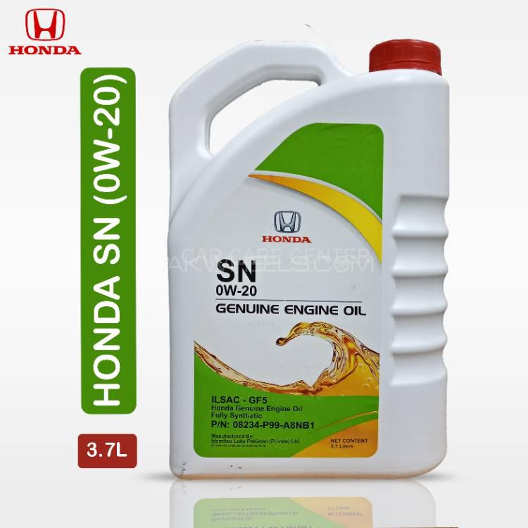 HONDA GENUINE OIL (0W 20) 3.7 Litre - DELIVERY IS FREE Image-1