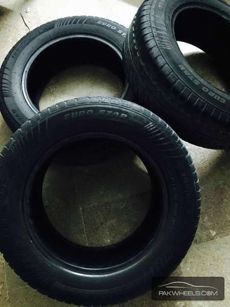 3 euro star tyres 15 size 195/65 For Sale Image-1