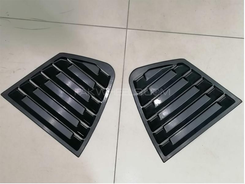 Honda City 2009-2020 Side Glass Louvers 2pcs Honda City 2009-2020 Side Glass Louvers 2pcs Image-5