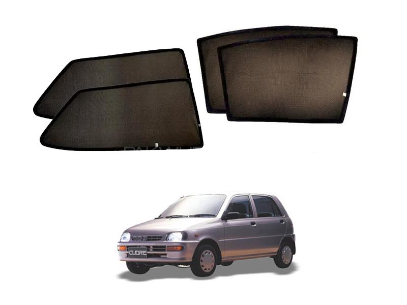 Daihatsu Cuore Fix Side Shade Black UV Protection Heat Protection  Image-1