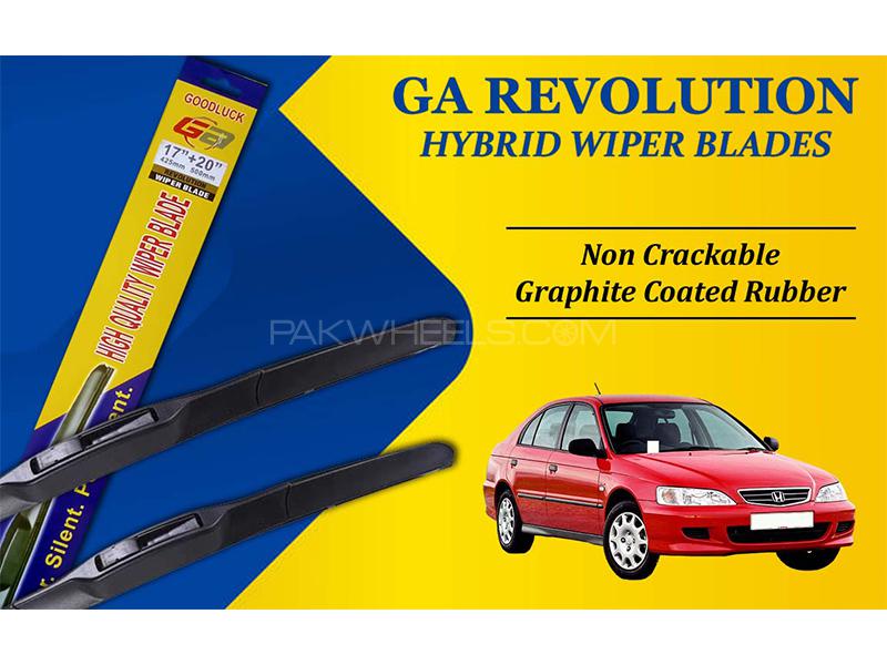 Honda City 1997-2000 GA Revolution Hybrid Wiper Blades | Non Cracking Graphite Coated Rubber
