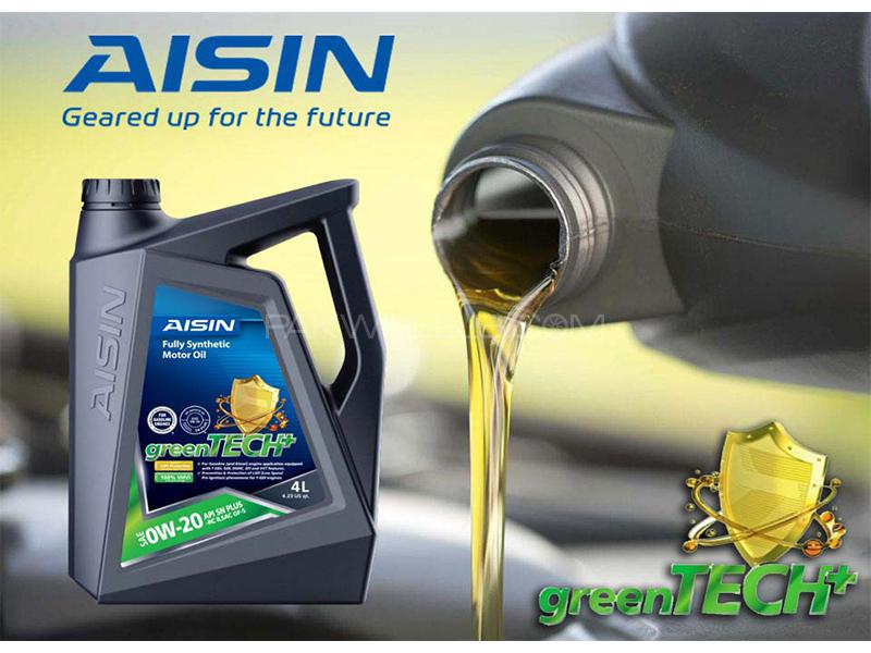 Aisin 0W-20 SN Plus Engine Oil - 4L Image-1