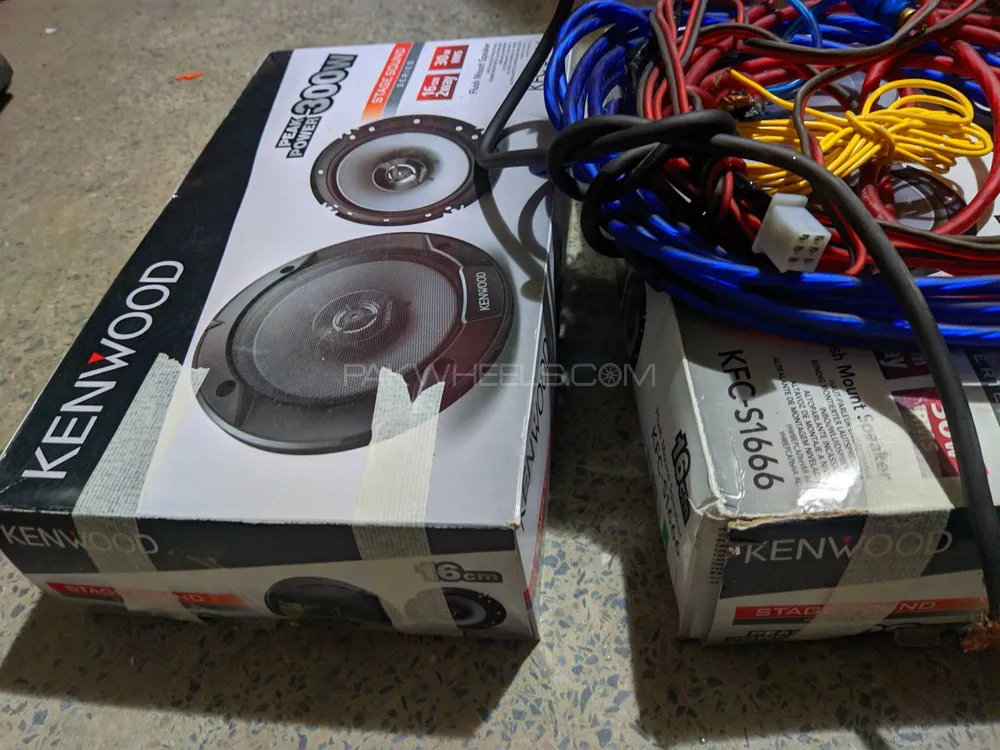 JBL Woofer, Speaker, Amplifier and wiring Image-1