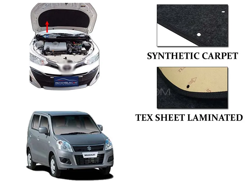 Suzuki Wagon R 2014-2022 Bonnet Insulator Namda |Dual Layer 