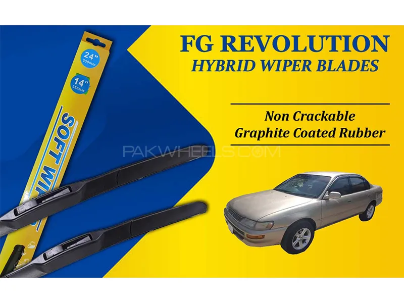 Toyota Corolla 1994-2001 FG Wiper Blades | Hybrid Type | Graphite Coated Rubber