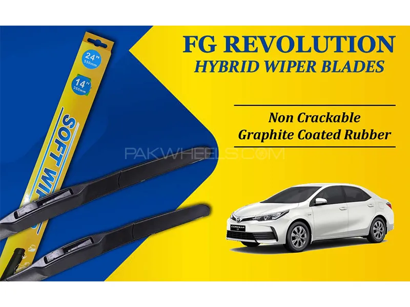Toyota Corolla 2014-2022 FG Wiper Blades | Hybrid Type | Graphite Coated Rubber