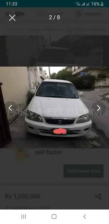Honda City 2002 for Sale in Islamabad Image-1