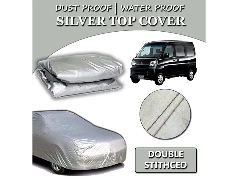 Daihatsu Hijet 2004-2022 Parachute Silver Car Top Cover | Heat Proof | Double Stitched