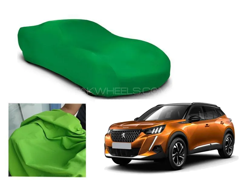 Peugeot 2008 Microfiber Coated Anti Scratch And Anti Swirls Water Resistant Top Cover