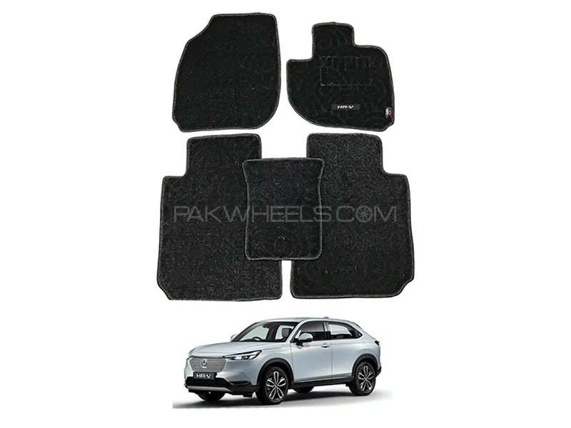 Honda HRV 2022 Carpet Premium Series Black Car Floor Mats