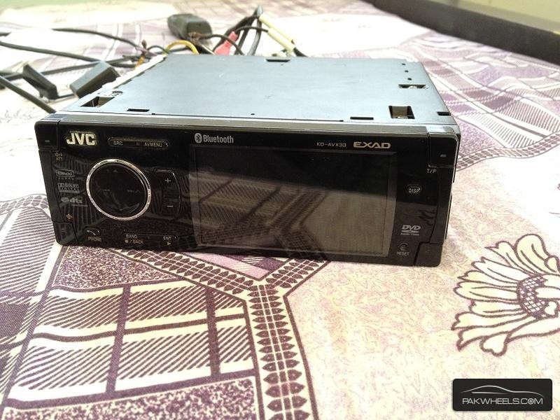 JVC Single-din 3.5" DVD +  Amp & Sub For Sale Image-1