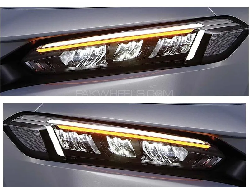 Honda Civic 2022 LED RS Headlight Set Image-1