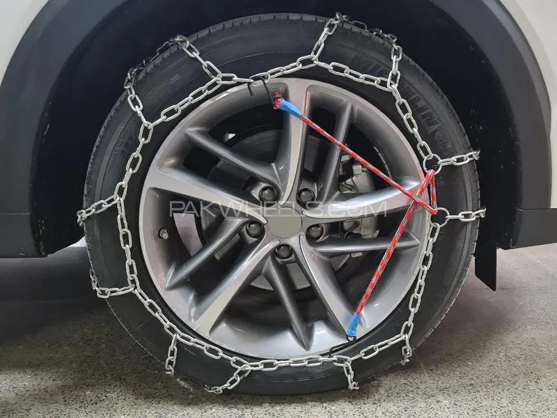 Snow Tire Chains Set For Vigo 4x4 Truck Cars 2pcs Image-1