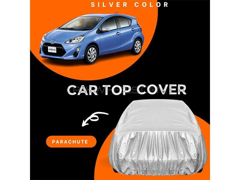 Toyota Aqua 2013-2023 Parachute Silver Car Top Cover
