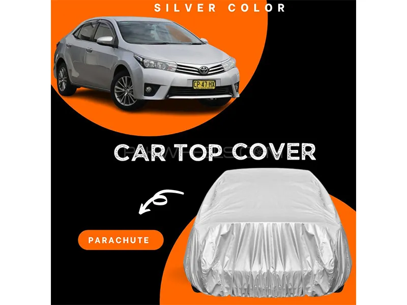 Toyota Corolla 2014-2023 Parachute Silver Car Top Cover