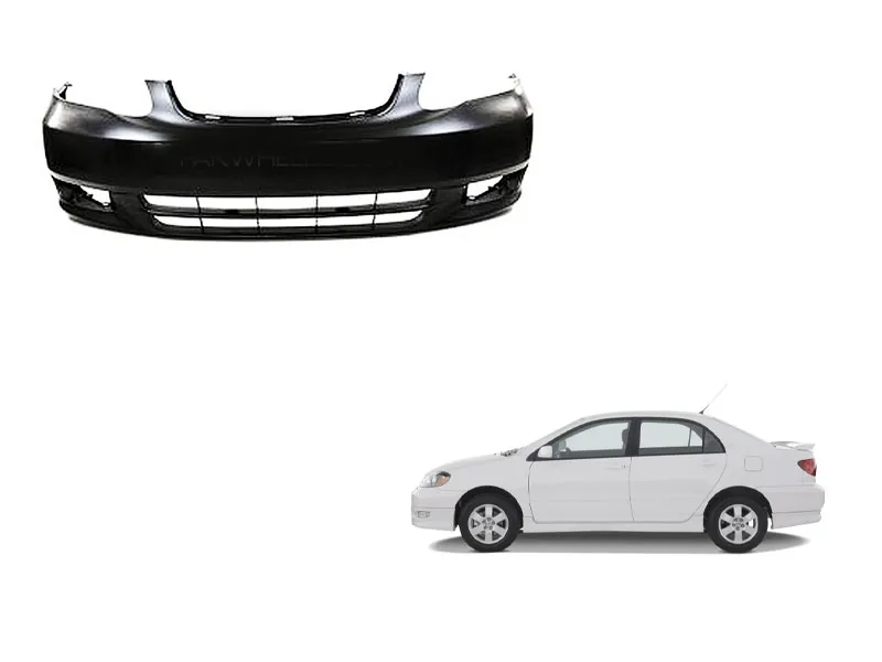 Toyota Corolla 2003-2008 Front Bumper Non Painted Taiwan Image-1