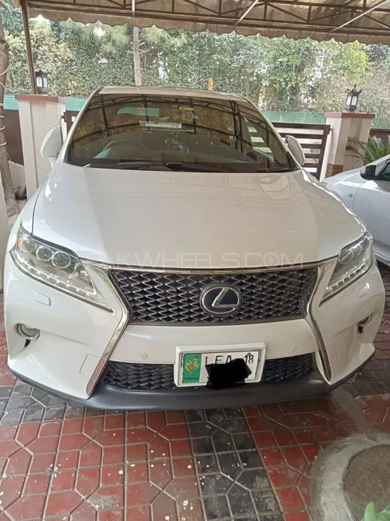 Lexus RX Series 2012 for Sale in Rawalpindi Image-1