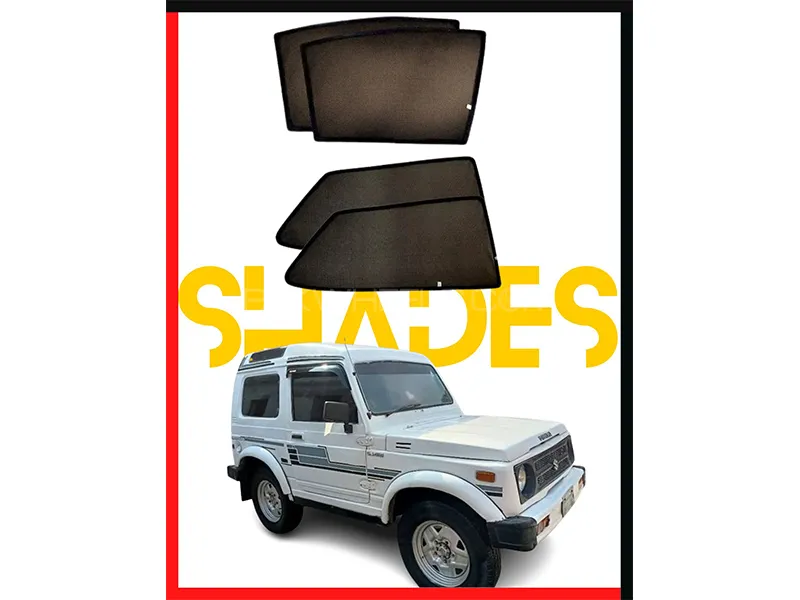 Suzuki Potohar 1985-2003 Car Door Window Shades - 4 Pcs 