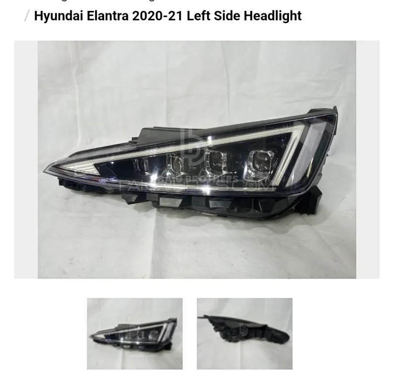Hyundai Elantra Head Light Lh side Image-1