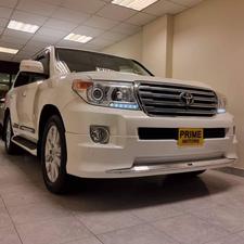 Toyota Land Cruiser ZX
Model 2013
Registered 2017
Pearl White
Black Interior
94,000 Km
100% Original
Single Owner
Spare Remote
Leather Electric Seats
Power Door
Radar
Rear Entertainment

Location: 

Prime Motors
Allama Iqbal Road, 
Block 2, P..E.C.H.S,
Karachi