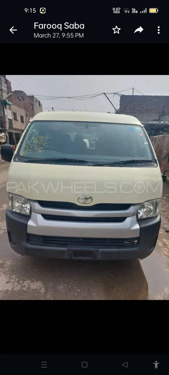 Toyota Hiace 2017 for Sale in Lahore Image-1