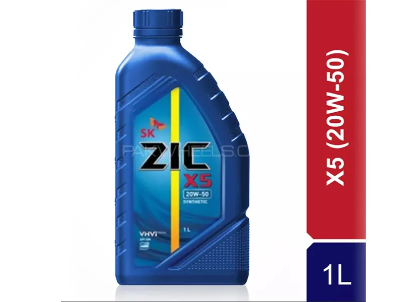 ZIC X5 20W-50 Synthetic Petrol Engine Oil - 1L Image-1