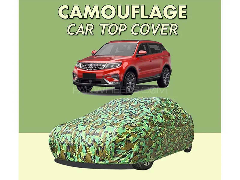 Proton X70 2020-2023 Top Cover| Camouflage Design Parachute | Double Stitched | Water Proof