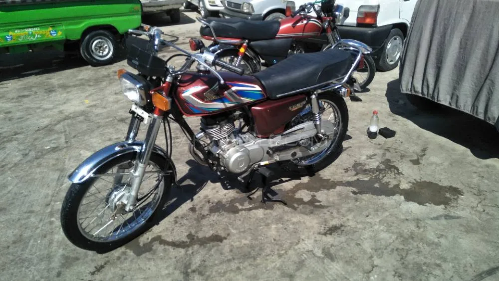 Honda cg 125 model outlet 1995