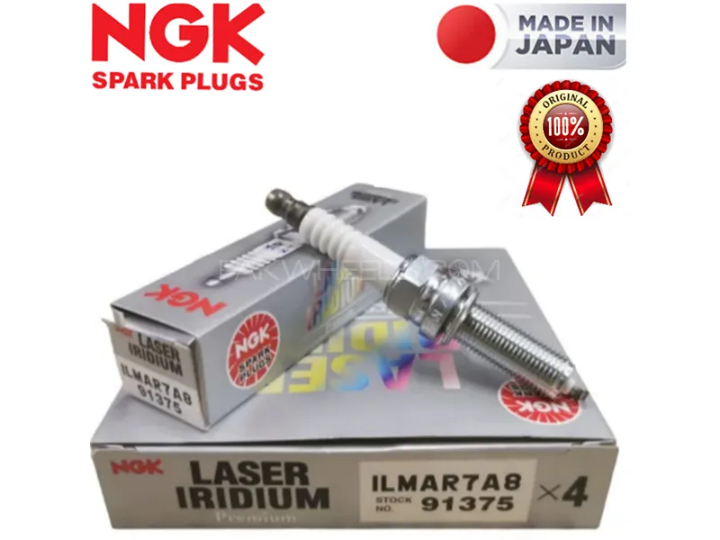 Suzuki Wagon R Stingray NGK Laser Iridium Spark Plug ILMAR7A8 - 3 Pcs