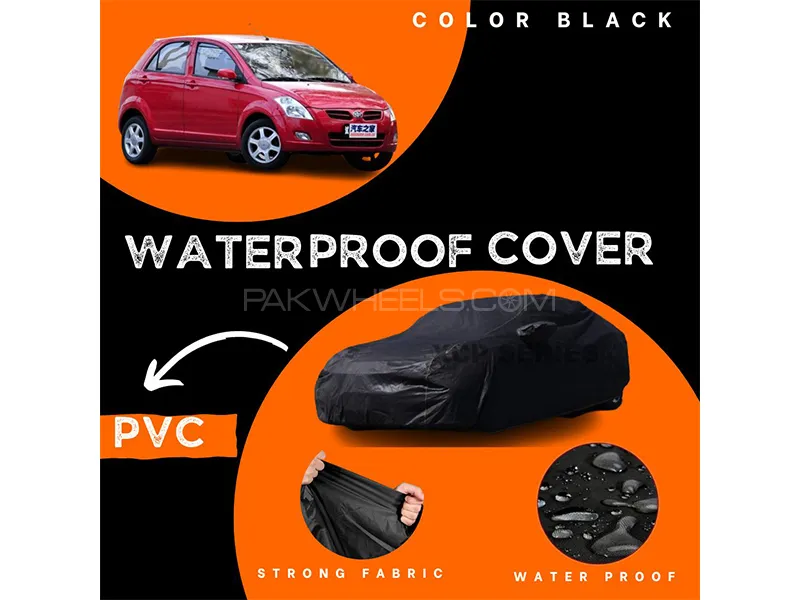 Faw V2 2013-2023 Polymer Coated Top Cover | Waterproof | Double Stitched | Black  Image-1