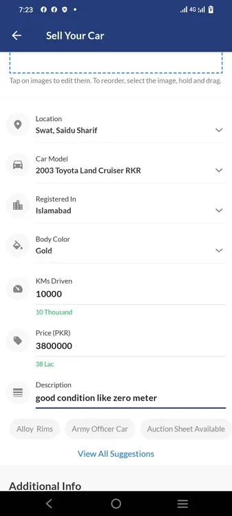 Toyota Land Cruiser 2003 for Sale in Swat Image-1